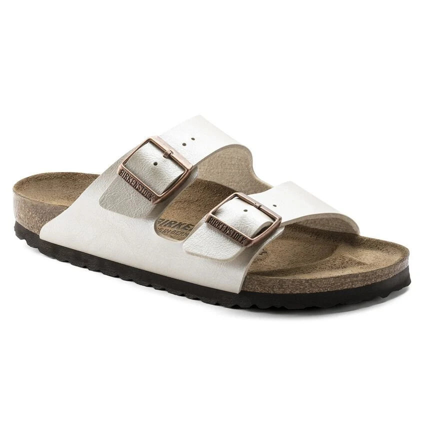 Birkenstock - Arizona Graceful Pearl White Birko-Flor