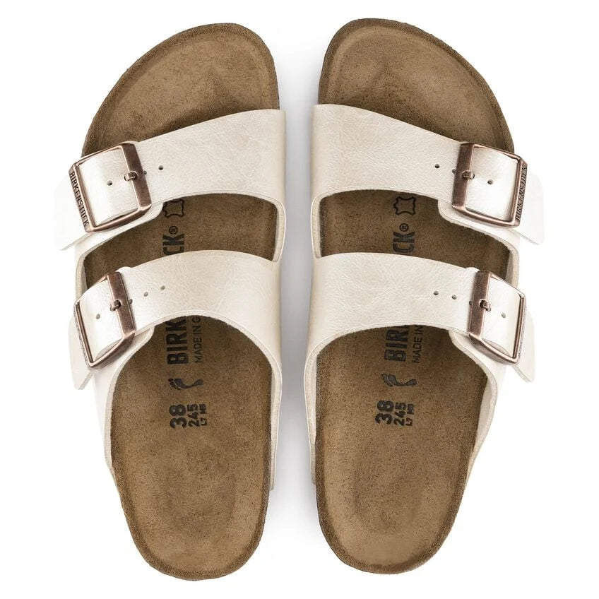 Birkenstock - Arizona Graceful Pearl White Birko-Flor