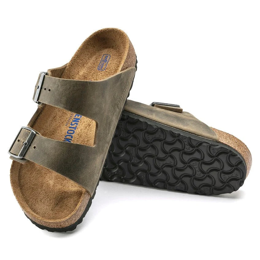 Birkenstock - Arizona Faded Khaki Oiled Leather
