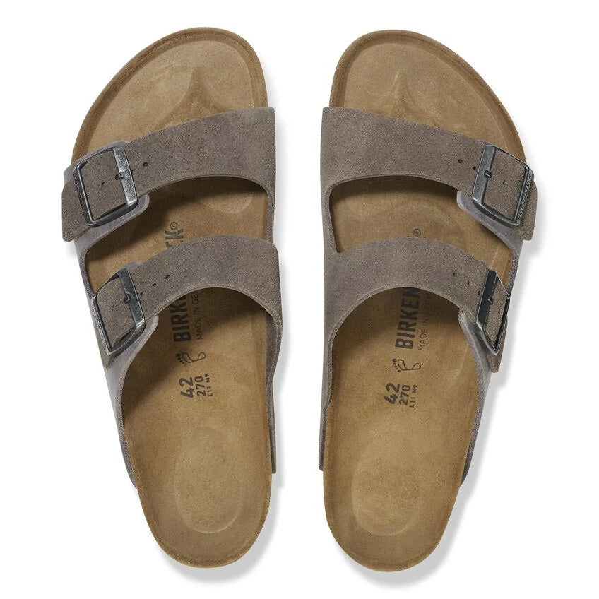 Birkenstock - Arizona Concrete Gray Mixed Leather