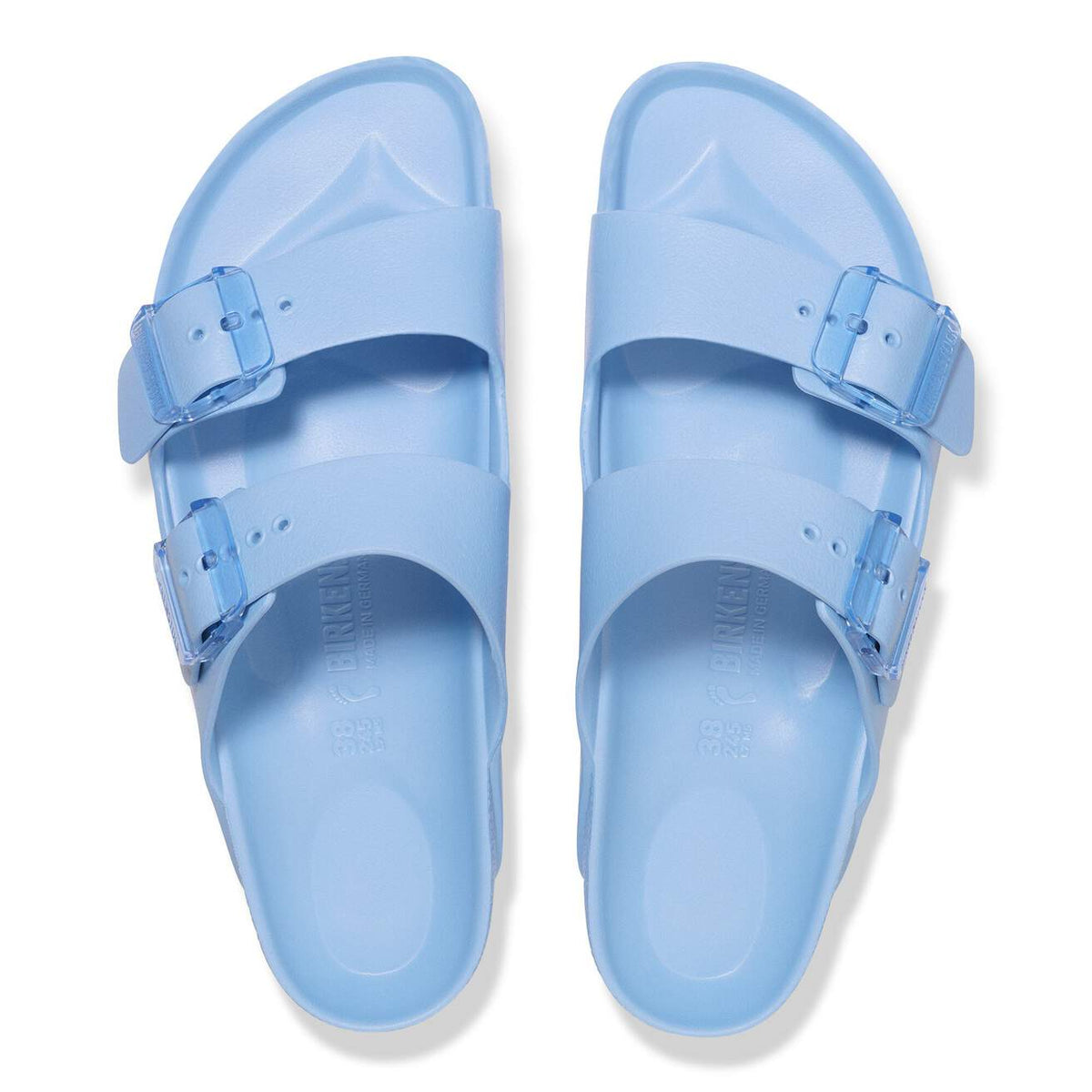 Birkenstock - Arizona Eva Dusty Blue Stealth Buckle