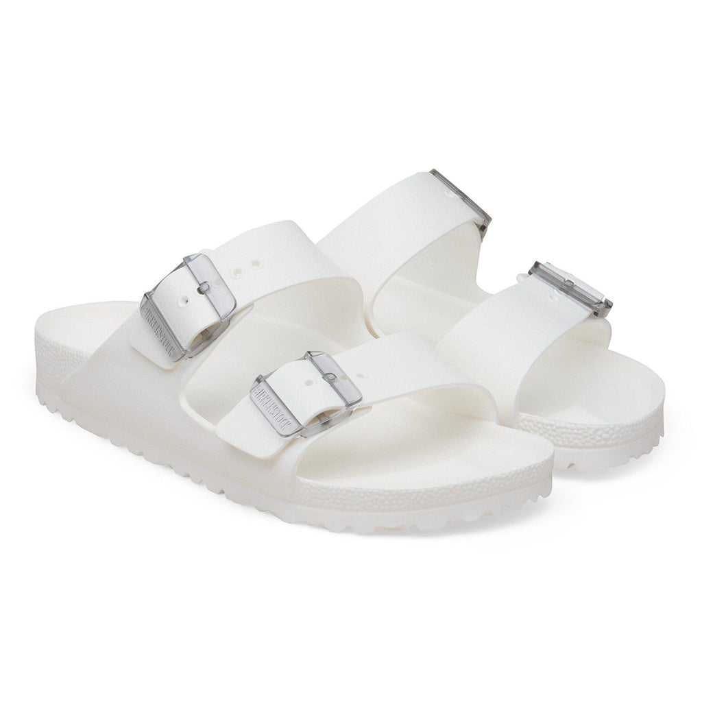 Birkenstock - Arizona Eva White Stealth Buckle