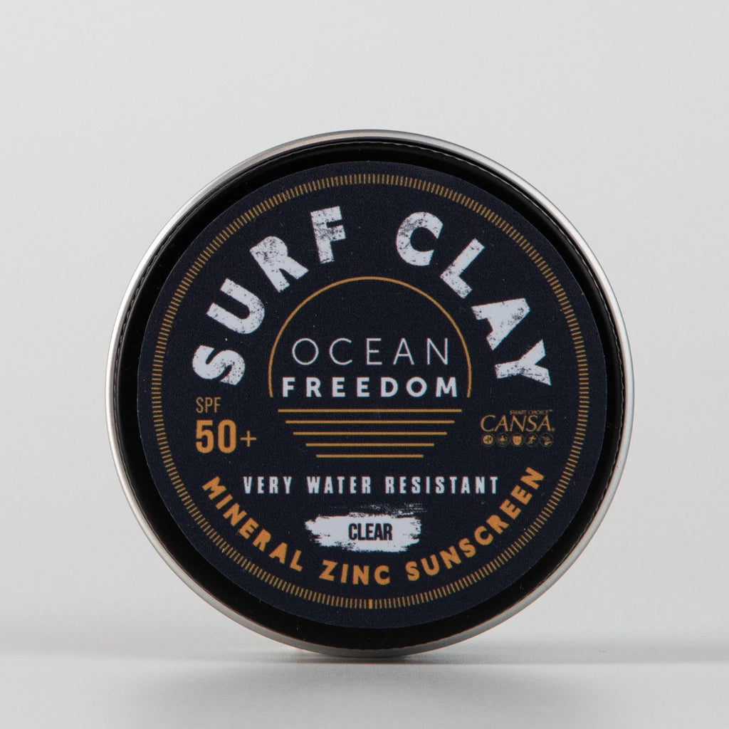 Ocean Freedom Sunscreen Surf Clay Clear SPF50+ 50g