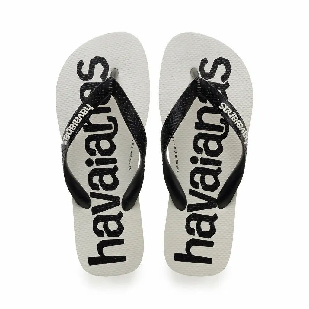 Havaianas Mens - Top LogoMania 2 White Black-White