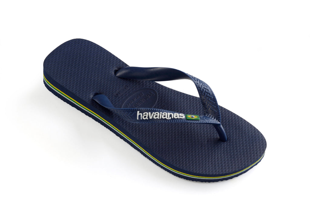 Havaianas Mens - Brazil Logo Navy Blue