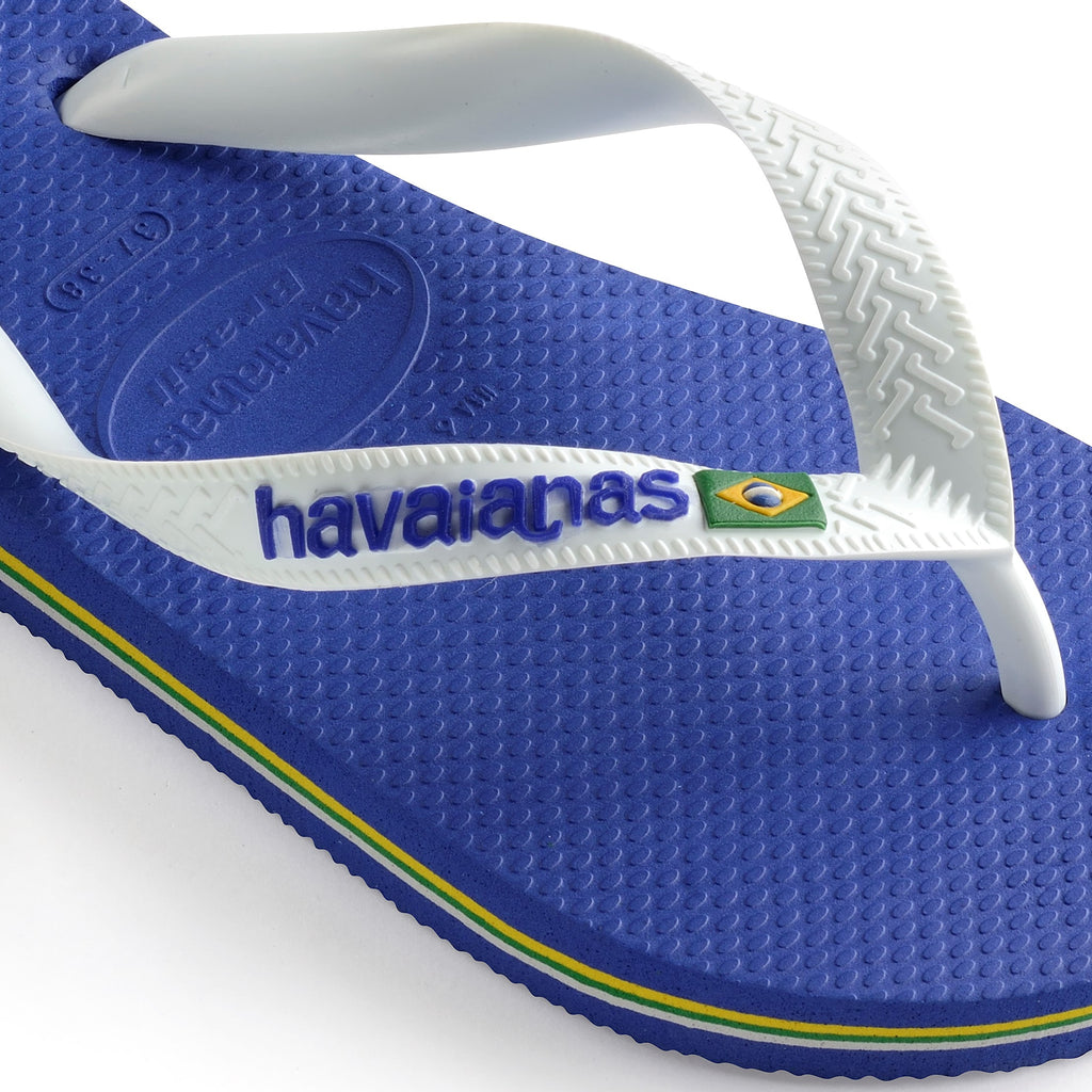 Havaianas Mens - Brazil Logo Marine Blue