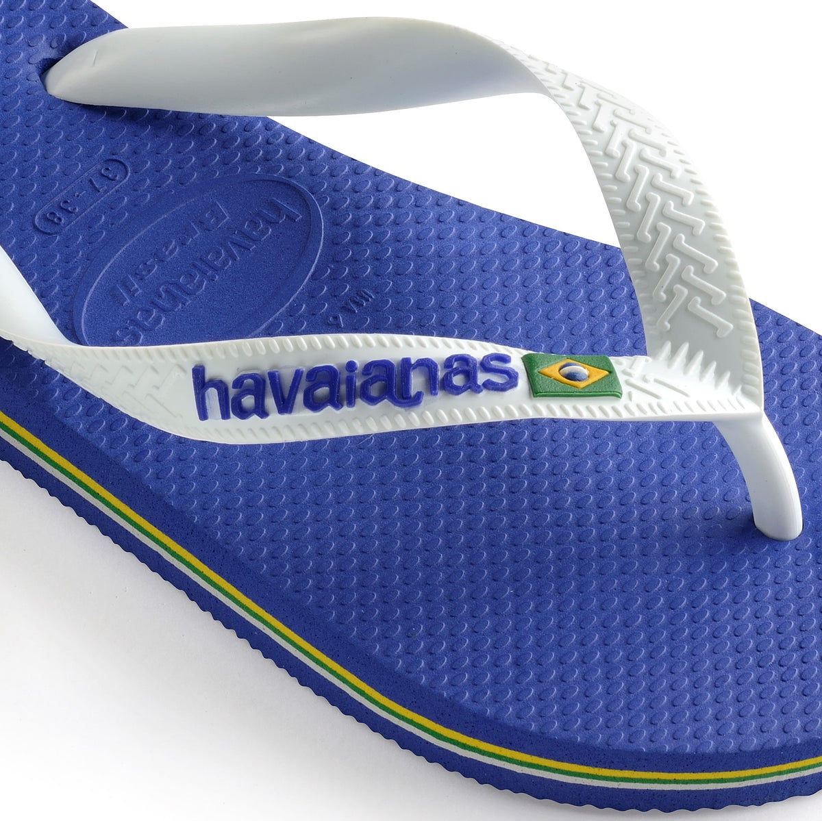 Havaianas Mens - Brazil Logo Marine Blue