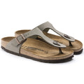 Birkenstock - Gizeh Stone Birko-Flor Nubuck