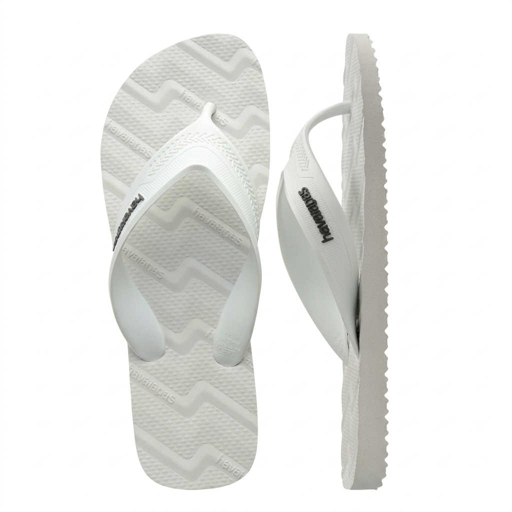Havaianas Mens - Track Waves White