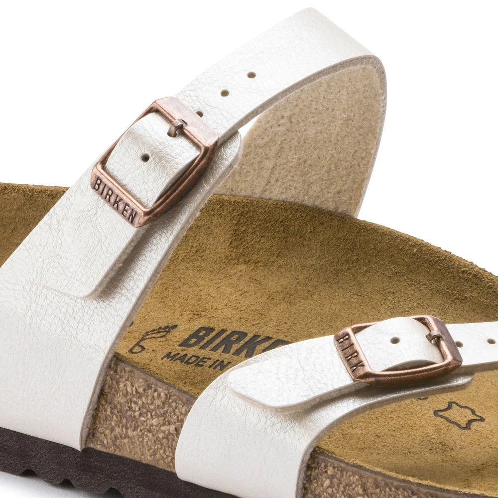 Birkenstock - Mayari Graceful Pearl White Birko-Flor