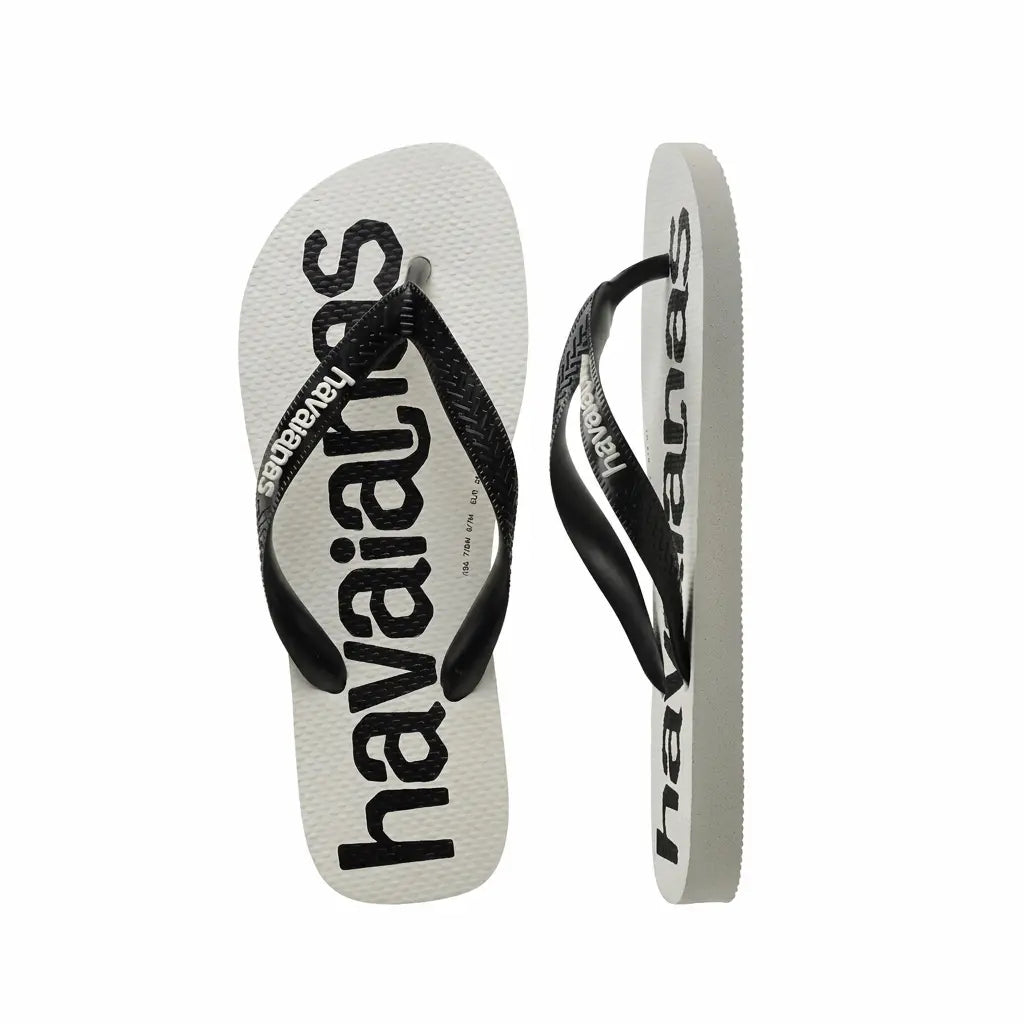 Havaianas Mens - Top LogoMania 2 White Black-White