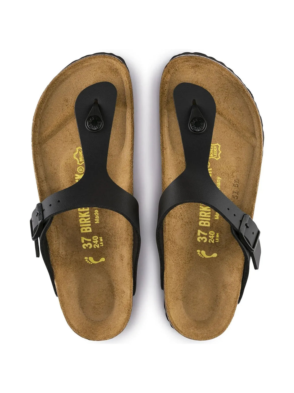 Birkenstock - Gizeh Black Birko-Flor