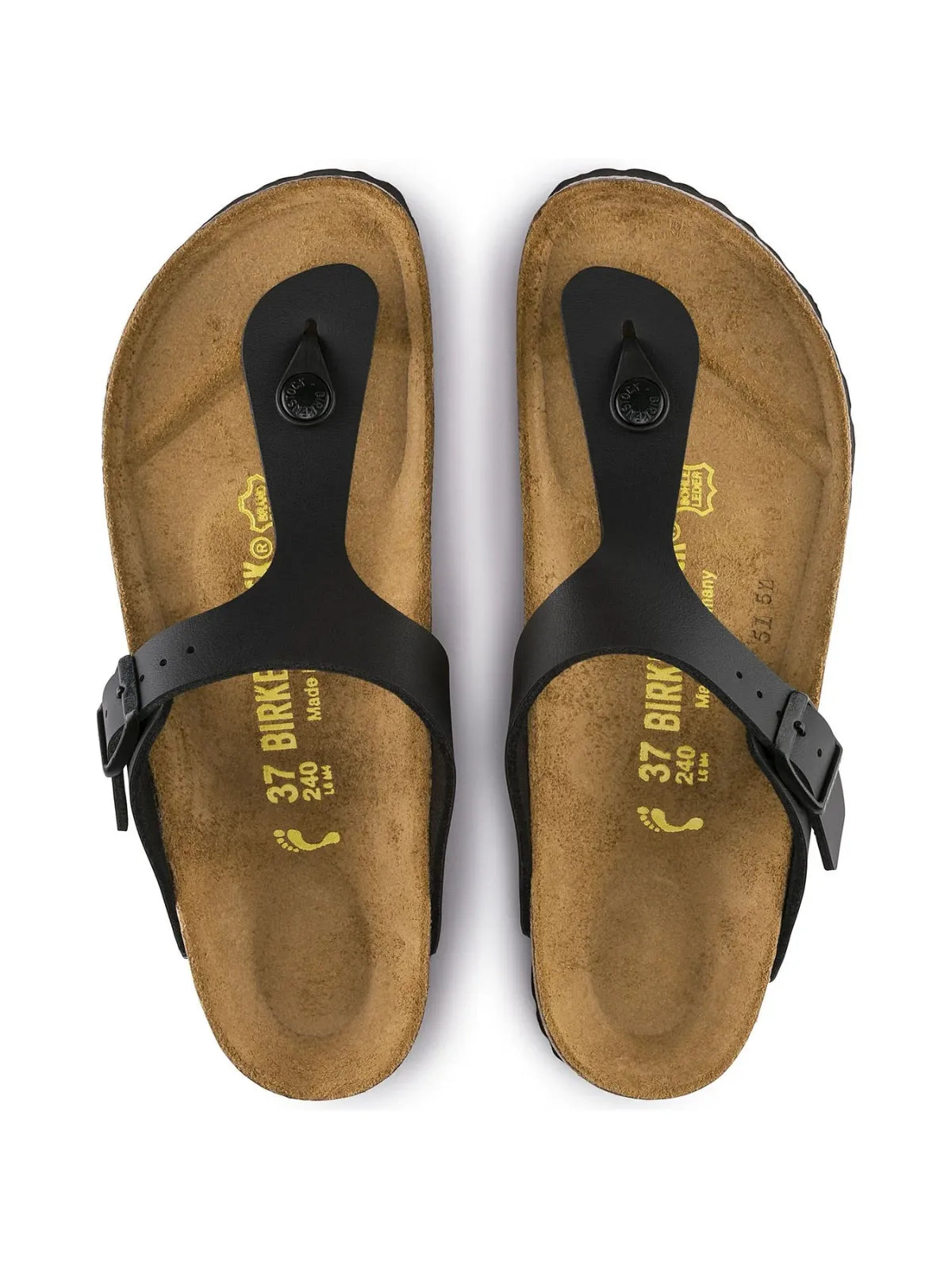 Birkenstock - Gizeh Black Birko-Flor