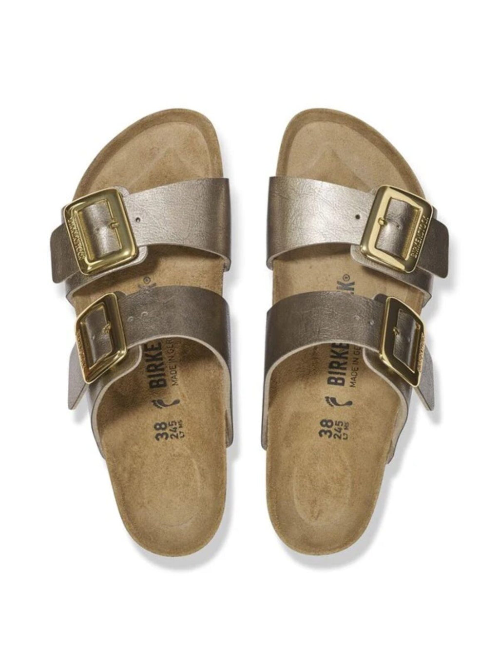 Birkenstock - Sydney Cushion Buckle Graceful Taupe Birko-Flor