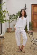 Just Cruizin Ladies Pants - Cove Cotton Barrel Pants