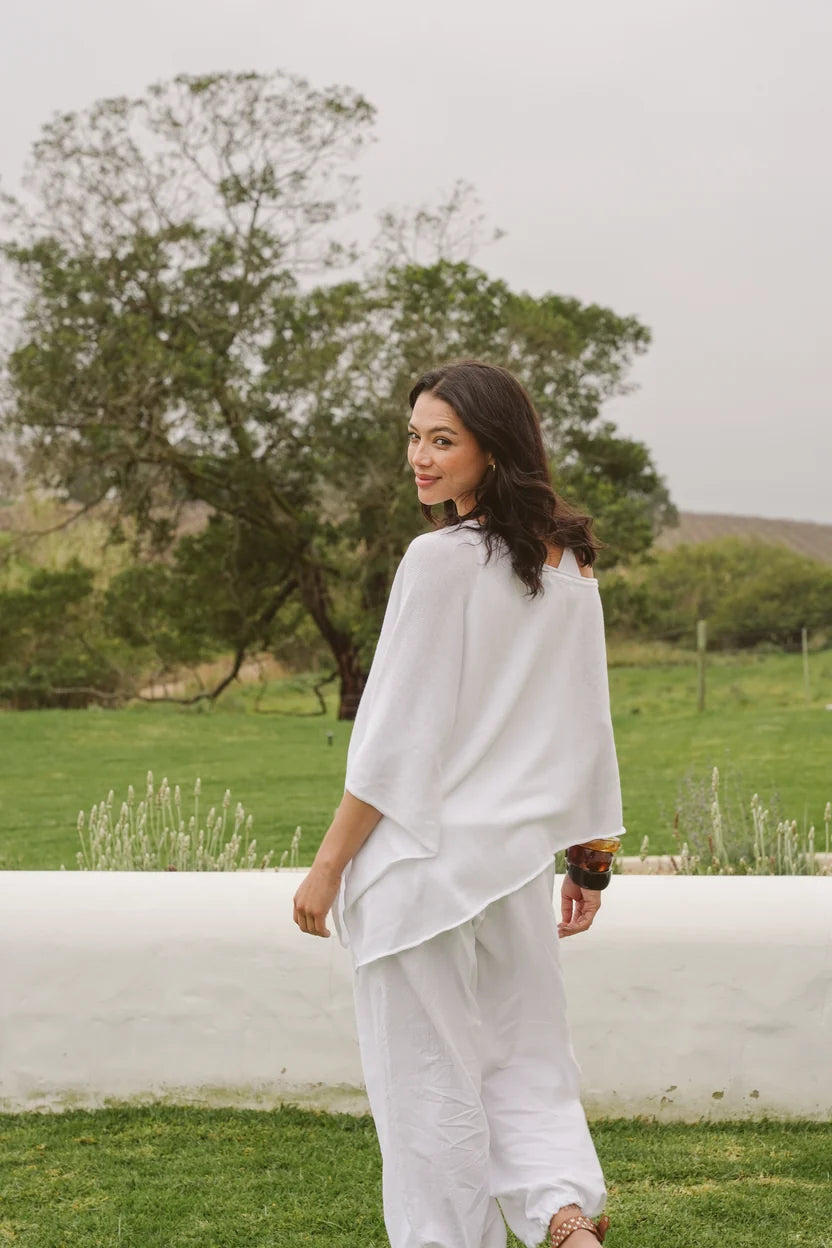 Just Cruizin Ladies Poncho - Mia Cotton Slouchy Poncho
