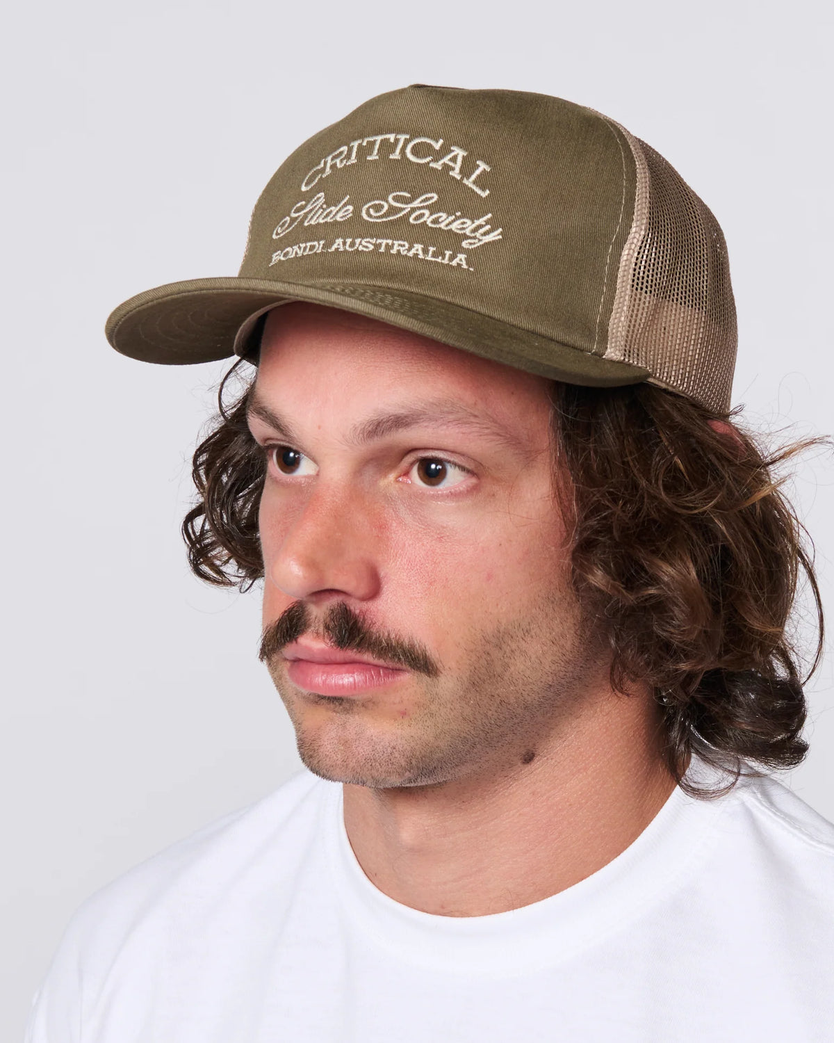 Critical Slide Cap - Cursive Trucker