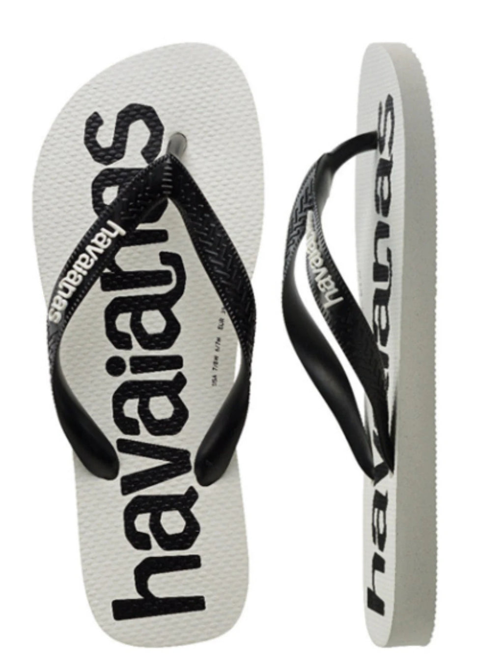 Havaianas Mens - Top LogoMania 2 White Black-White