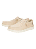 Hey Dude Mens - Wally Stretch Sox Irish Cream-Egret