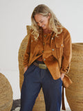 Just Cruizin Ladies Coat - Sammi Cotton Corduroy