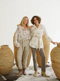 Just Cruizin Ladies Pants - Charlotte Bengaline Kick-Flare Pants