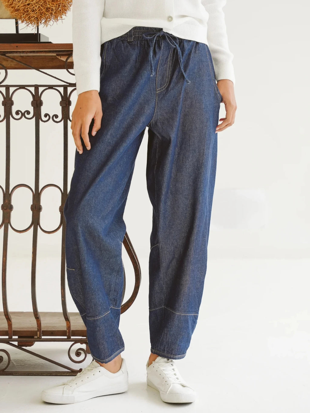Just Cruizin Ladies Pants - Jo Denim Barrel Pants