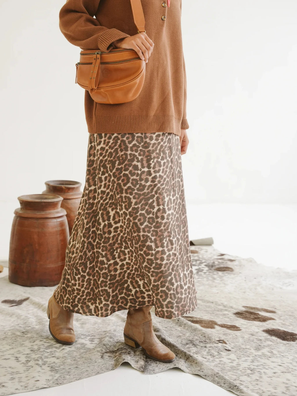 Just Cruizin Ladies Skirt - Harlow Viscose Skirt