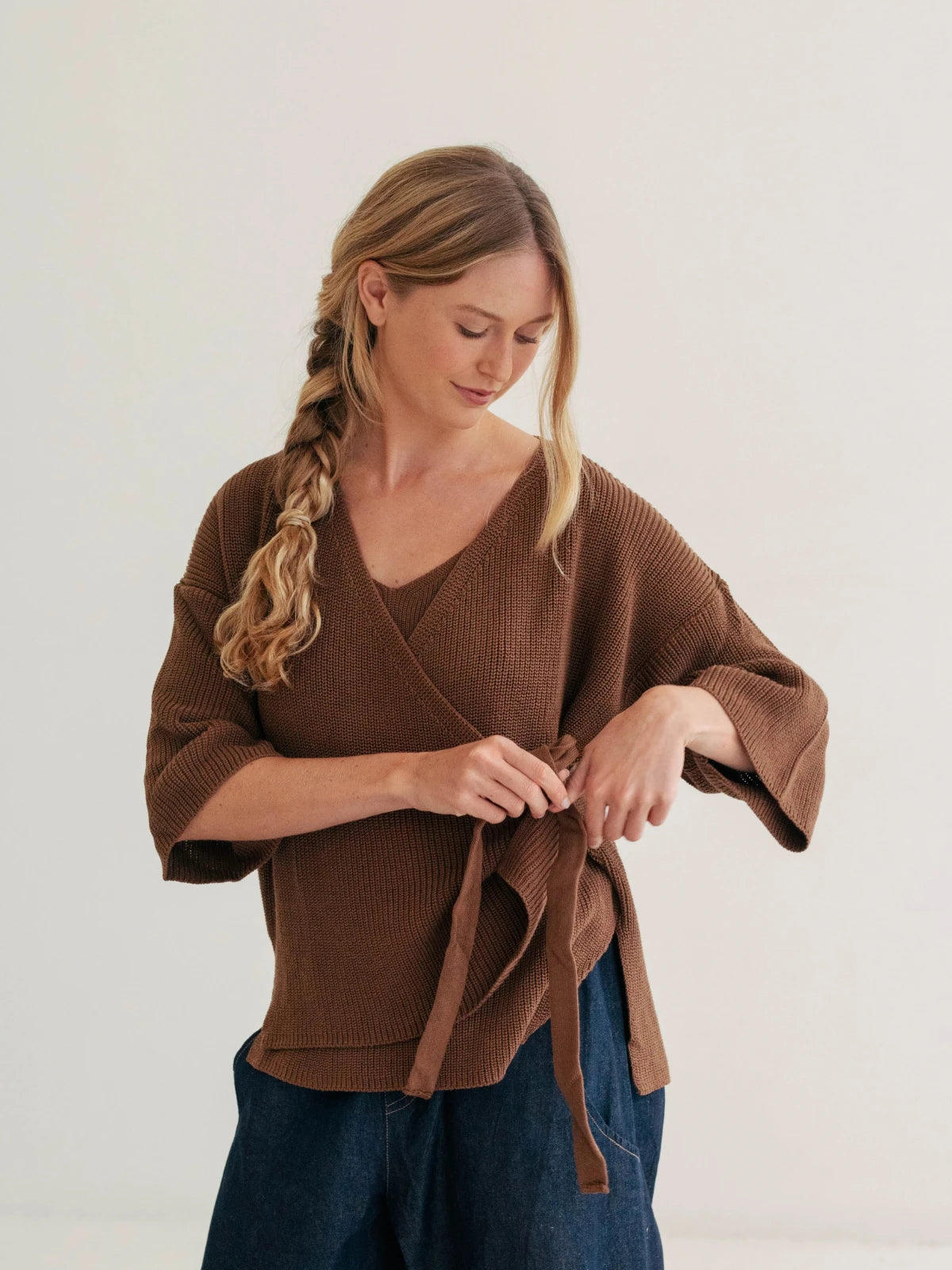 Just Cruizin Ladies Wrap Knit - Nova Cotton Wrap Knit