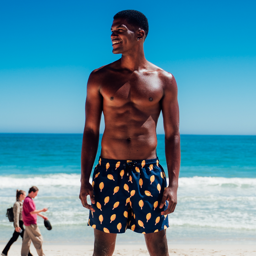 Granadilla Mens Swim Shorts - Mid Length Shorts