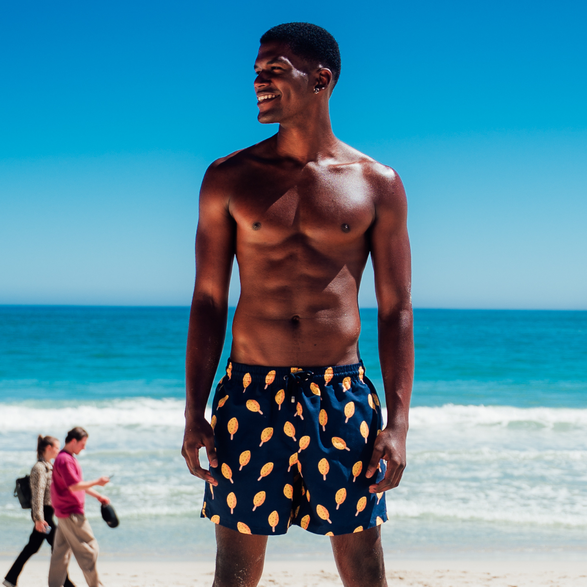 Granadilla Mens Swim Shorts - Mid Length Shorts