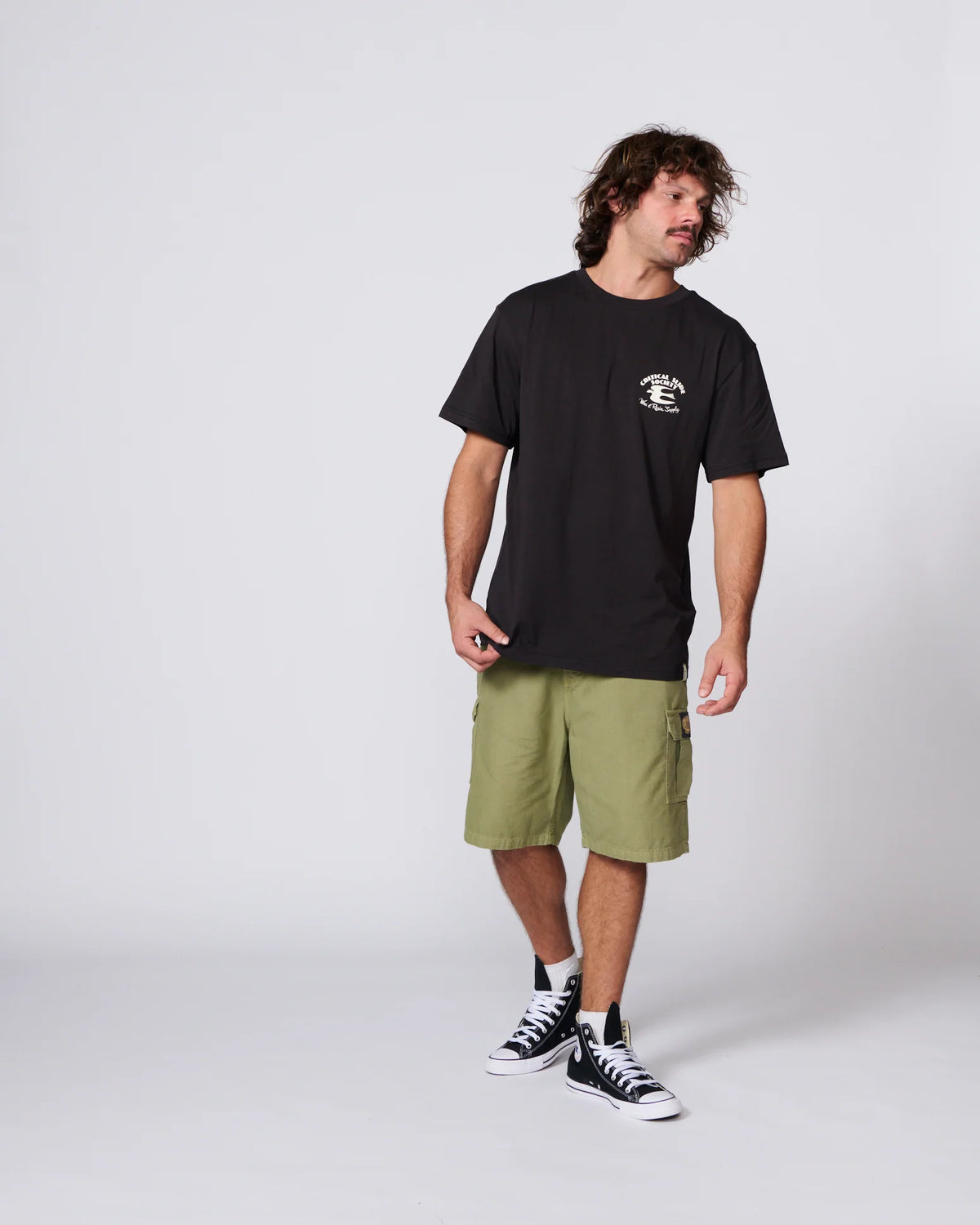 Critical Slide Mens T Shirt - Wax And Resin Tee