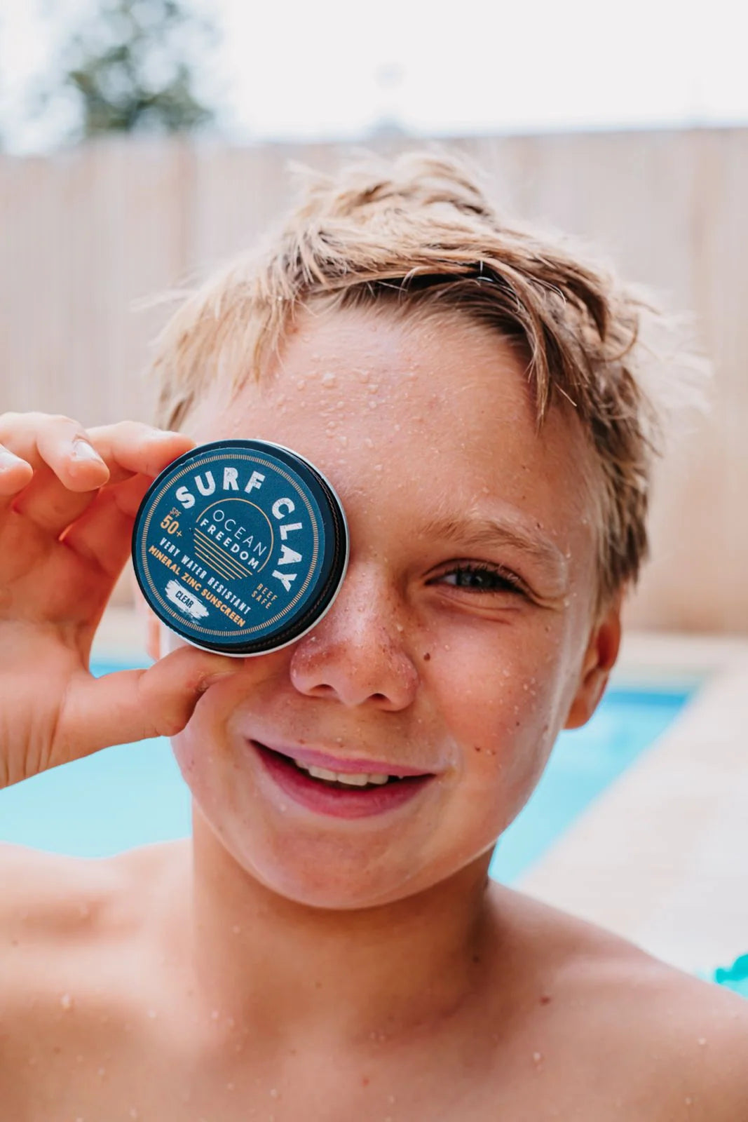 Ocean Freedom Sunscreen Surf Clay Clear SPF50+ 50g