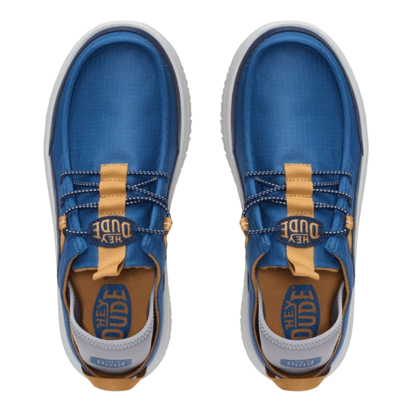 Hey Dude Mens - Bradley Blipper Nylon Ensign Blue-Multi