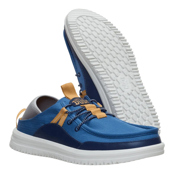 Hey Dude Mens - Bradley Blipper Nylon Ensign Blue-Multi