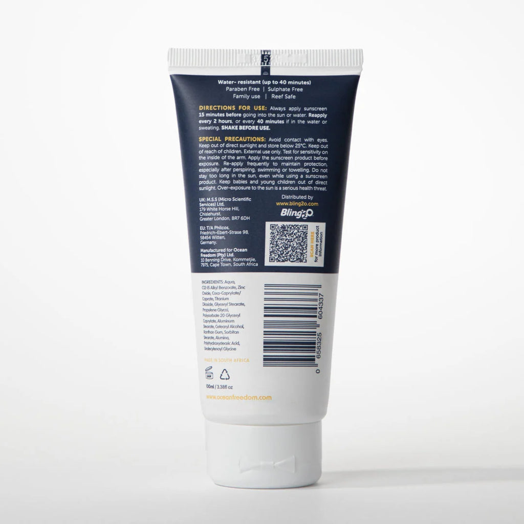 Ocean Freedom Sunscreen everyday mineral SPF 30+ 100ml