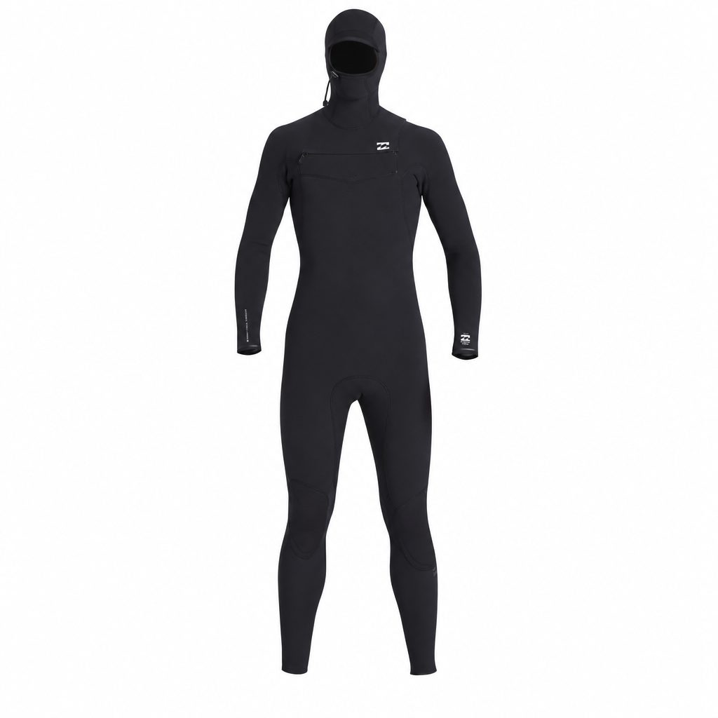 Billabong Mens 4/3mm Furnace Comp Hooded GBS CZ