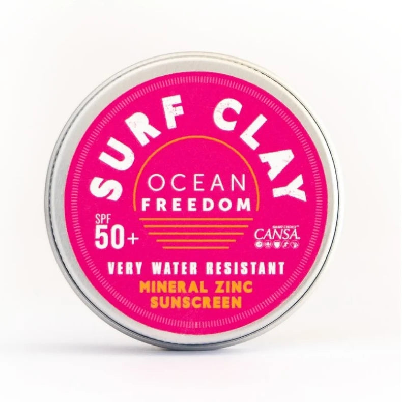 Ocean Freedom Sunscreen Surf Clay pink SPF50+ 50g