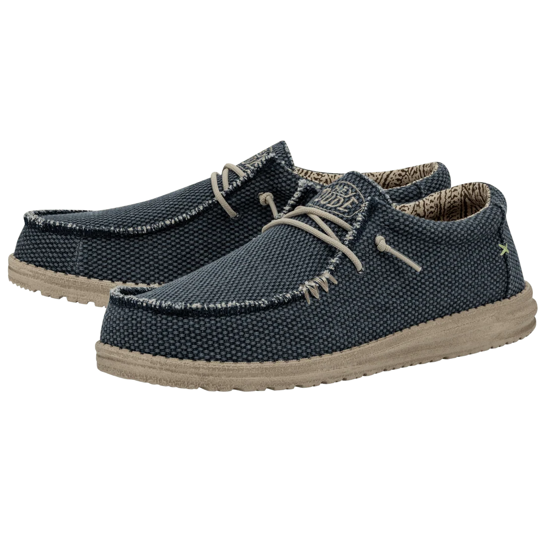 Hey Dude Mens - Wally Braided Blue Night