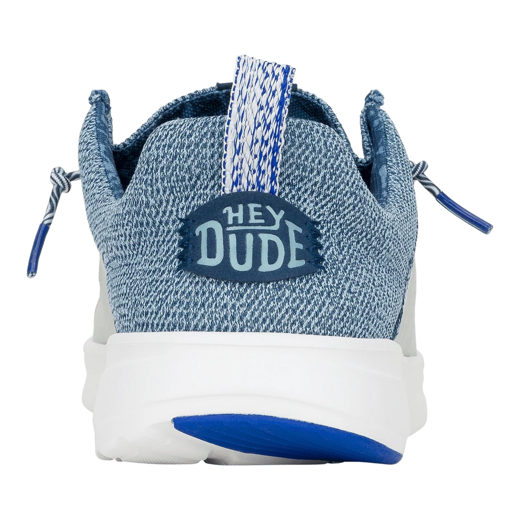 Hey Dude Mens - Wally Hey2O Mesh Sargasso Blue-Cloud Blue