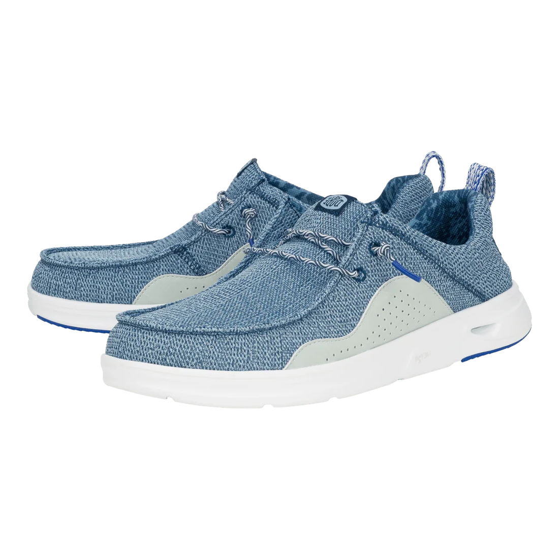 Hey Dude Mens - Wally Hey2O Mesh Sargasso Blue-Cloud Blue