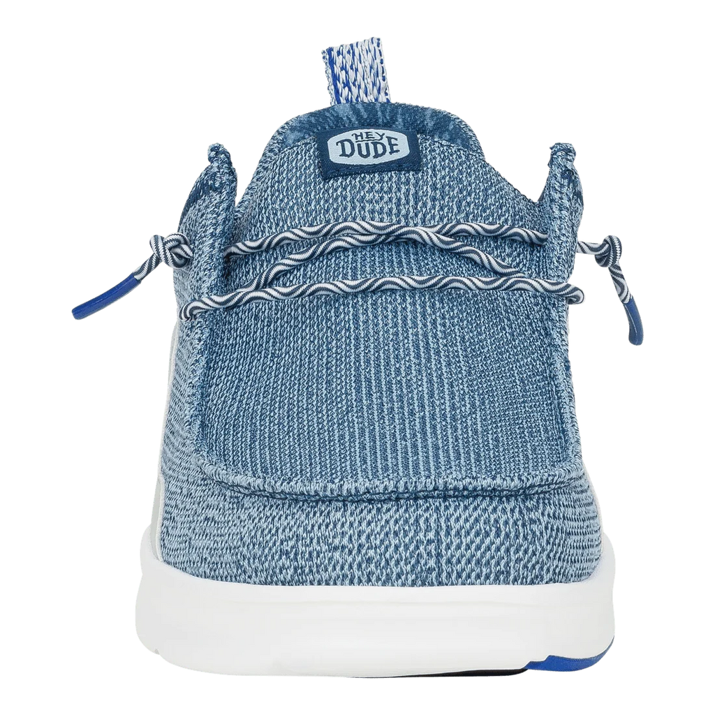 Hey Dude Mens - Wally Hey2O Mesh Sargasso Blue-Cloud Blue