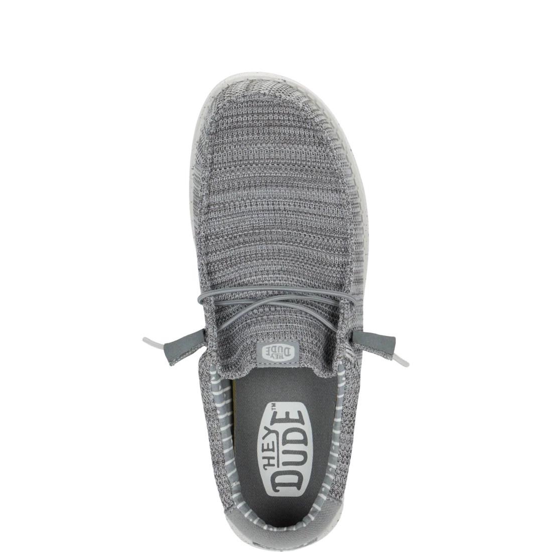 Hey Dude Mens - Wally Stretch Sox Grey