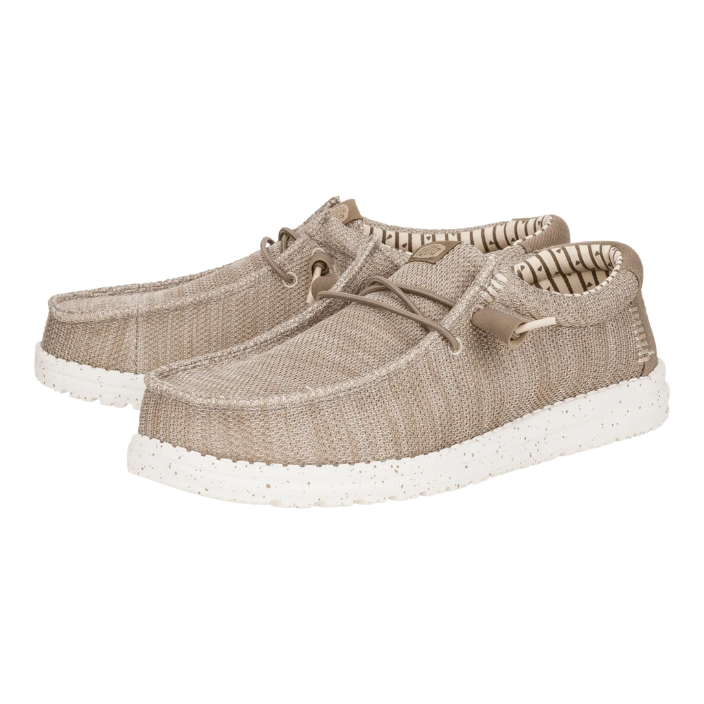 Hey Dude Mens - Wally Stretch Sox Tan