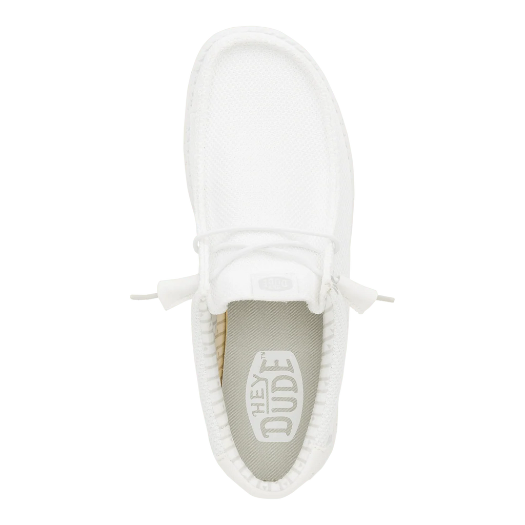 Hey Dude Mens - Wally Stretch Sox White