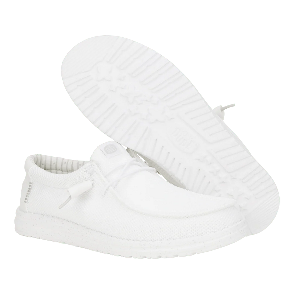 Hey Dude Mens - Wally Stretch Sox White