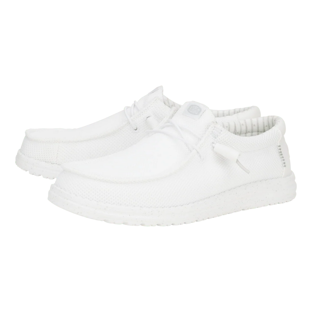 Hey Dude Mens - Wally Stretch Sox White