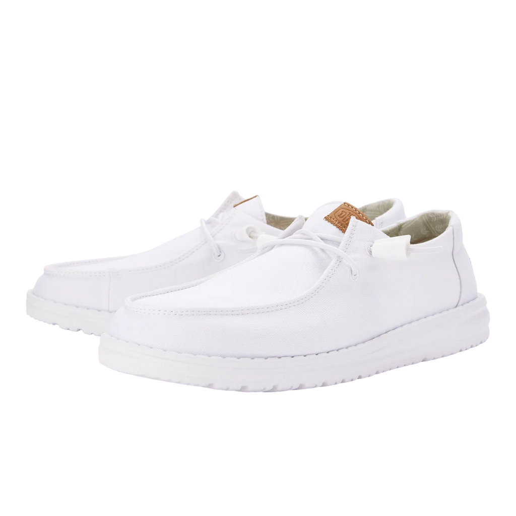 Hey Dude Ladies - Wendy Stretch Canvas White