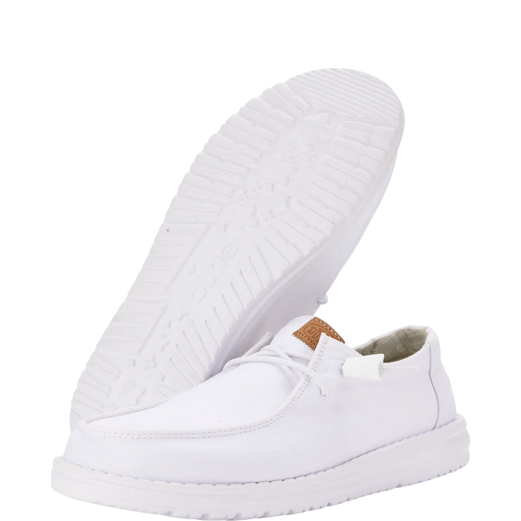 Hey Dude Ladies - Wendy Stretch Canvas White
