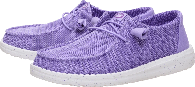 Hey Dude Ladies - Wendy Stretch Sox Purple