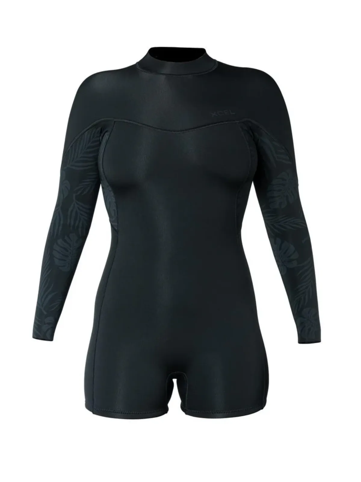 Axis wetsuit in ocean setting showing flexible fit